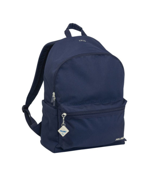 Ghiozdan pentru școală Milan, 22 L, 41*30*18 cm, albastru